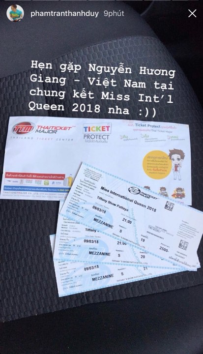 Ngọc Trinh khen hết lời, Thanh Duy sang Thái cổ vũ Hương Giang Idol